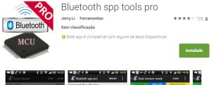 feita no módulo do bluetooth foi bem executada, para dispositivos Android, se chama Bluetooth Spp pro.