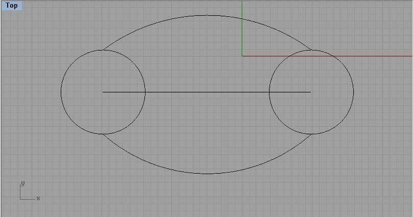 círculo com raio 6 (fig.01). Ative as funções ORTHO e OSNAP de END e MID para fazer o desenho.