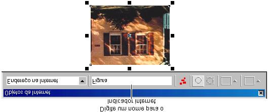 Em nosso exemplo, o tamanho da página foi alterado para o valor 550 x 250 pixels com resolução de 72 pixels por polegada.