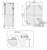 NXW5 - rmários Metálicos com Platine Norma - IEC/EN 60439-1 RL: 7032 - IP 54/65 (opcional) TEL GERL 2012 - EDIÇÃO 01/12 Preços sem IV, sujeitos a alterações e/ou erros tipográficos novidade