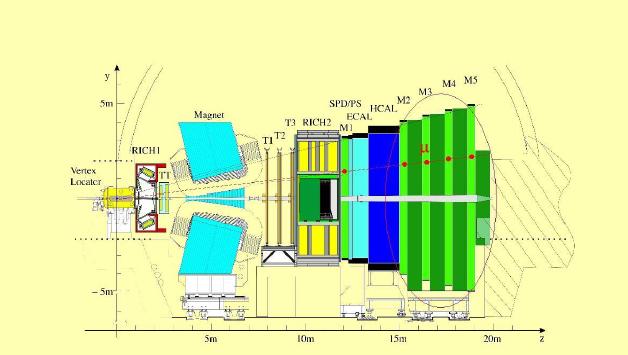 Exemplo: LHCb Large Hadron Collider beauty