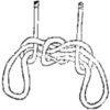 Enfardador o Nó Enfardador permite ser sempre ajustado quando é necessário manter uma corda ou cabo sempre esticado.