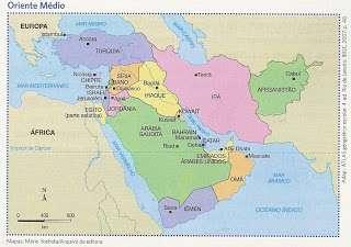 ORIENTE MÉDIO CONFLITOS E TENSÕES Oriente Médio pode também ser denominado de Ásia Menor, Ásia Ocidental e ainda de Oriente Próximo.