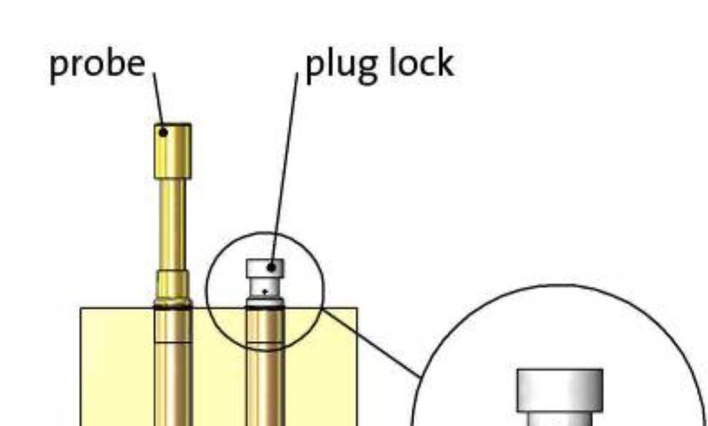 7) Plugs de delrin: A pedido de seus clientes, a FEINMETALL desenvolveu os plugs de delrin destinados às situações abaixo: - um
