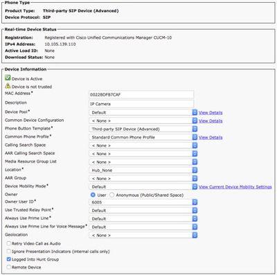 Etapa 14. Adicionando o utilizador final.