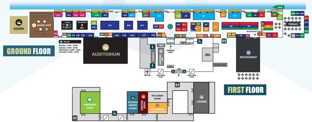 Mapa do evento