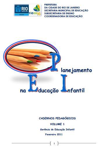 Orientações Curriculares para a Educação Infantil