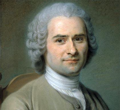 Opinião dos filósofos contratualistas Rousseau todos são iguais perante a lei Para Rousseau ser humano é naturalmente bom, mas a criação da propriedade o corrompeu. O tornou violento e egoísta.