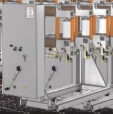 21kV 10kA para tensão de 24,0kV, para redes com neutro aterrado; [Espaço para acondicionamento de 3 cabos mais reserva e respectivas muflas (não fazem parte do escopo de fornecimento); [1 Barra de