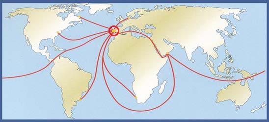 trade lines TEN-T: core network