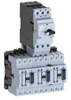 Partida Estrela-Triângulo Contator CWB + Disjuntor-Motor MPW40/MPW80 Manobra remota de cargas Proteção contra sobrecarga Sensibilidade a falta de fase Compensação de temperatura J J Permite montagem