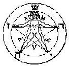 Pentagrama de Cornelius Agrippa O Pentagrama do grande Mestre Cabalista Cornélio Agripa traz em sua construção o poder das 4 palavras sagradas que evocam o Tetragrammaton ou os 72 Nomes de Deus Pode