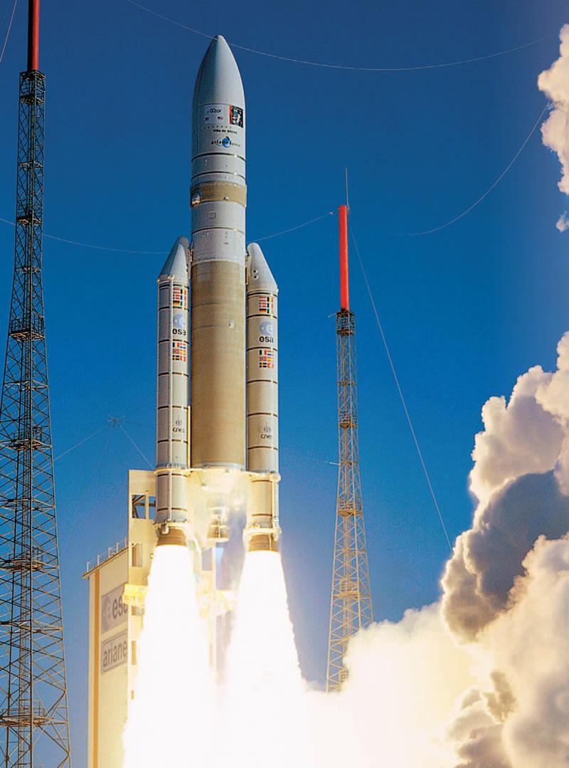 Foguetes Para enviar um satélite até uma LEO (8 km/s) é necessário providenciar meios de aceleração.