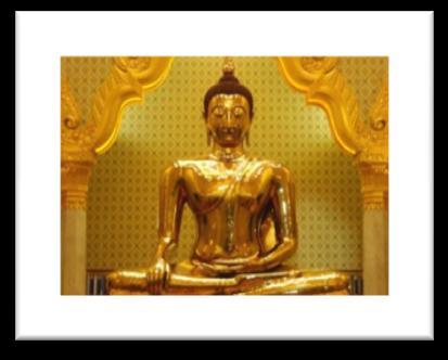 BANGKOK EXCURSÕES DE MEIO DIA CIDADES E TEMPLOS Esta excursão inclui visita aos templos budistas mais invulgares em Bangkok: Wat Trimitr com o seu impressionante Buda de Ouro (5 ½ toneladas de ouro