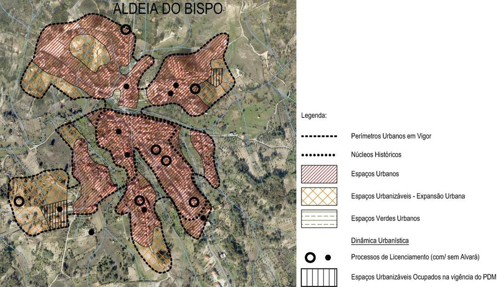 No âmbito da revisão do perímetro urbano de Aldeia de João Pires deve ser ponderada a redução dos espaços urbanizáveis em função da definição de áreas onde exista maior interesse para a expansão do