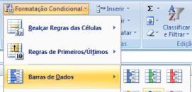 Se a condição for verdadeira, o intervalo de células será formatado com base nessa condição; se a condição for falsa, o intervalo de células não será formatado com base nessa condição.