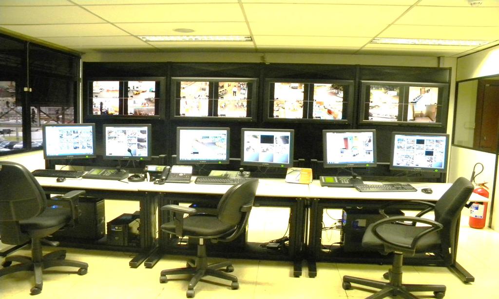 Segurança CFTV Câmeras (vigilância 24 horas) 410 câmeras de