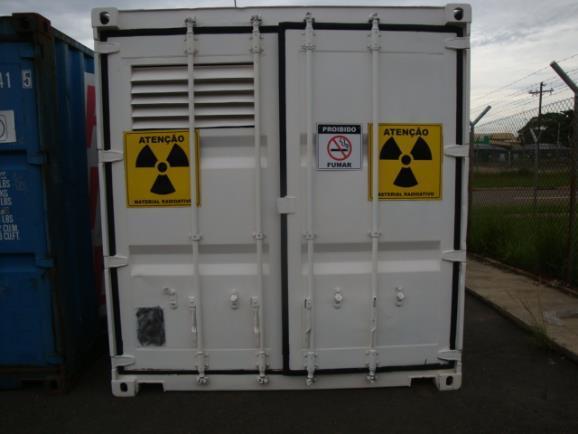 Área específica para cargas radioativas A
