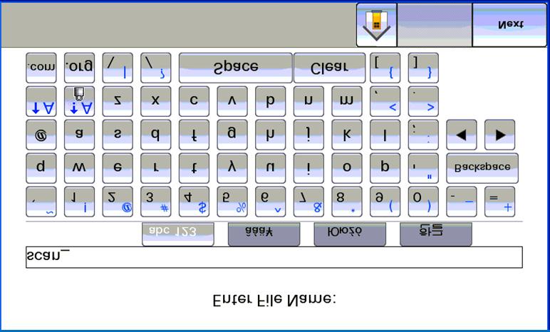 Uso da Digitalização para rede 10 Uso da Digitalização para rede Segue abaixo uma captura de tela de uma interface de usuário de digitalização para rede padrão.