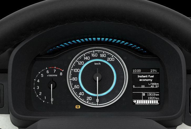 Suzuki Ignis - Características Display de informação de 3,5 Relógio digital Temperatura exterior