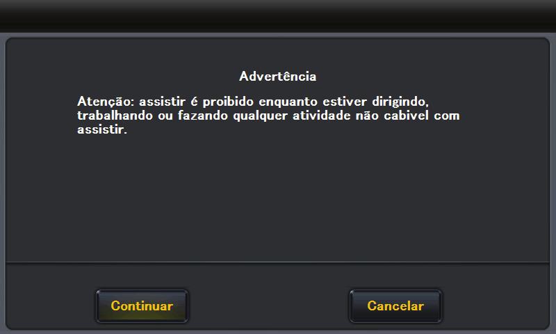 2º passo: entre nas configurações da TV clicando no ícone com um símbolo de ferramenta, localizado no canto superior