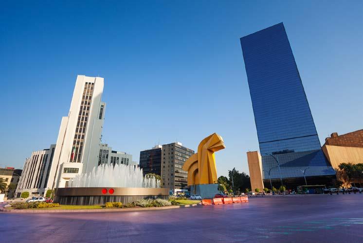 Paseo de la Reforma - Cidade do México Mesmo na Cidade do México, um lugar incrível para conhecer é o Paseo