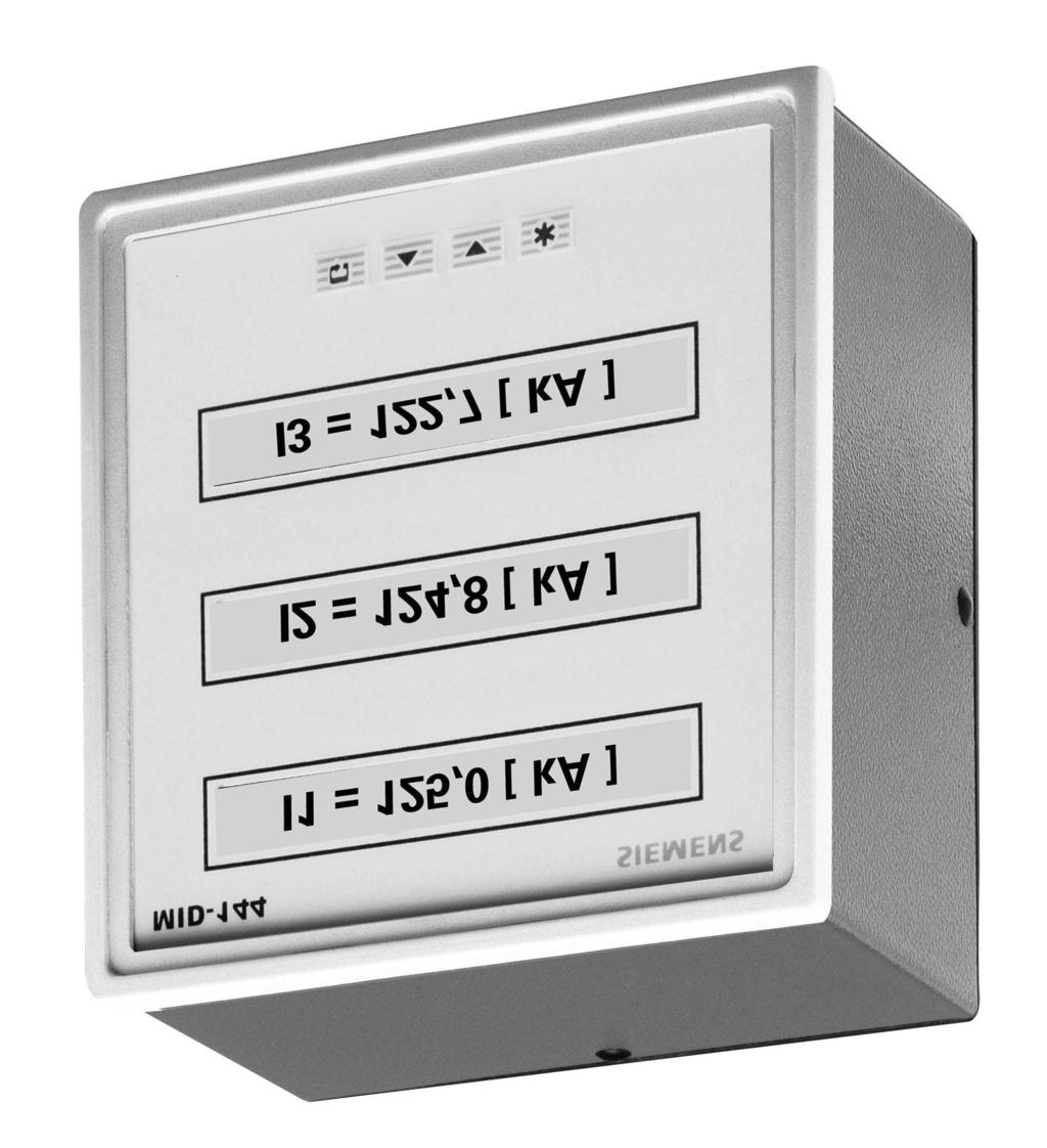 Multimedidores de grandezas elétricas MMGE, MID Multimedidores de grandezas elétricas MMGE Características básicas Medição e indicação de variáveis elétricas.