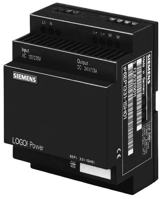 Fonte de alimentação LOGO!Power e SITOP As fontes chaveadas Siemens oferecem vantagens significativas sobre fontes filtradas e reguladas.