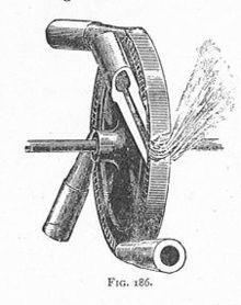 Turbina de Laval: Turbinas de ação com somente um estágio de pressão e velocidade.