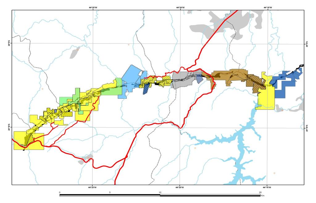 Mineração Usiminas Serra Azul Igarapé São Joaquim De Bicas Minerita MUSA Central MUSA Leste MMX MUSA Pau de Vinho MUSA