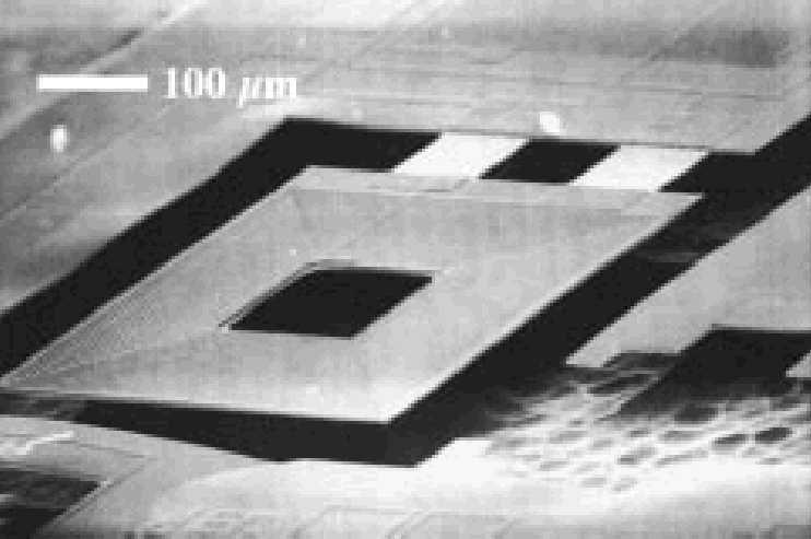 Dry Etching com Vapor (1) Corrosão com difluoreto de xenônio 2XeF 2 + Si 2Xe + SiF 4 inicialmente, o sólido XeF2 é sublimado em vácuo de 1Torr, a temperatura ambiente é uma corrosão isotrópica altas