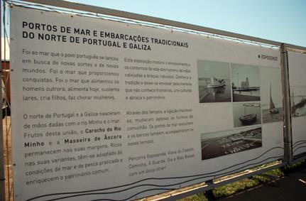 Encontro Transfronteiriço de Embarcações Tradicionais A atividade decorreu de 17 a 22 de Junho de 2011 e incluiu várias ações