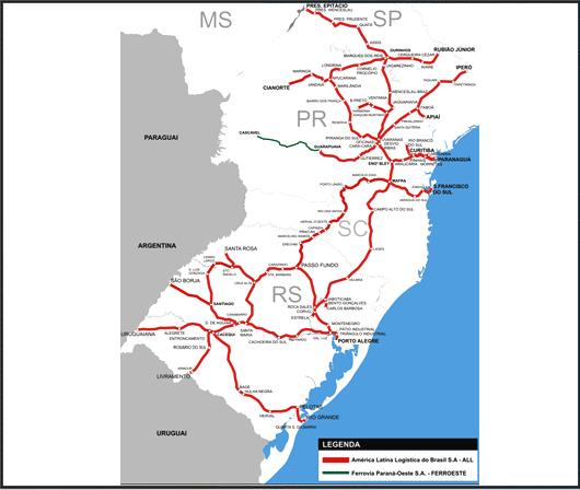 FERROVIAS ALL AMÉRICA LATINA LOGÍSTICA