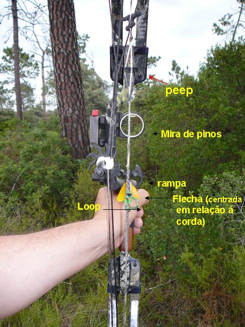 4. Diopter ou peep Antes de efectuar esta operação leia atentamente as precauções mais à frente.