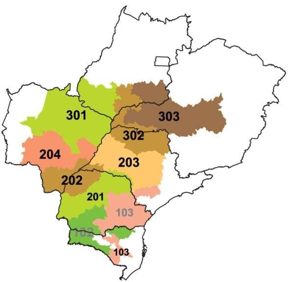 Posicionamento comercial BRS 511 REGIÕES EDAFOCLIMÁTICASDE ADAPTAÇÃO REC 102 - PR (Sudoeste); SC (Oeste, Meio-Oeste e Nordeste REC 103 - SP (Sul); PR (Centro-Sul); SC (Centro-Norte e Serra Geral) REC