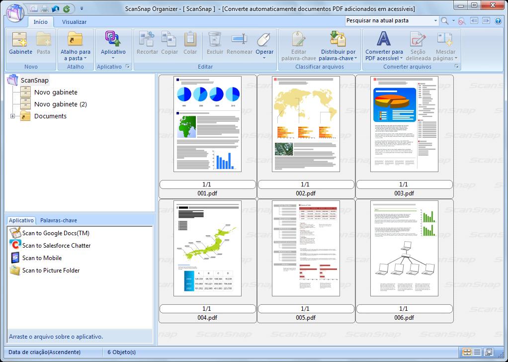 O que é possível fazer com o ScanSnap Organizer O que é possível fazer com o ScanSnap Organizer O ScanSnap Organizer é um aplicativo utilizado para exibir e organizar arquivos de imagens (arquivos