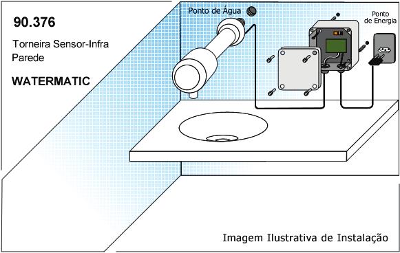 Torneira Sensor Bancada