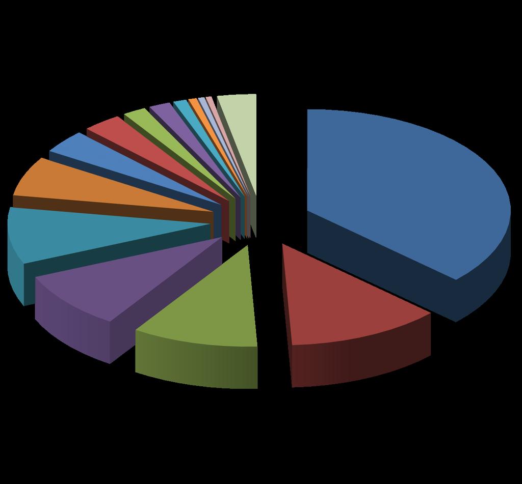 Pessoal e Encargos DESPESAS Manutenção do patrimônio Eventos e torneios esportivos 3,7% 3,1% 1,9% 1,7% 1,0% 3,1% 37,0% Segurança e portaria Água, energia, telefone, combustível, gás Serviços de