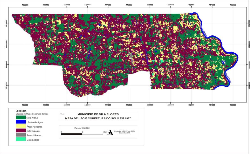 Através da interpretação visual de forma, textura, tonalidade/cor e comportamento espectral das unidades que compõe a paisagem da área de estudo, sendo que nesta segunda etapa foram definidos os