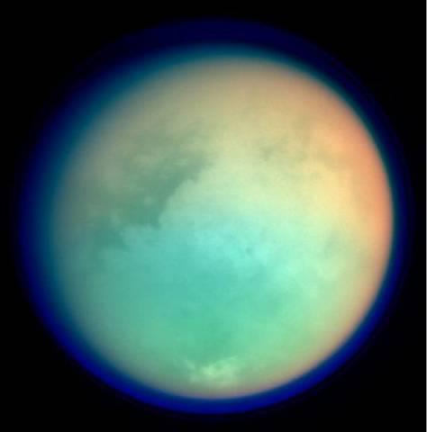 Possíveis Planetas e luas que possam conter vida (dentro do Sistema Solar) Lua Titã: Possui atmosfera densa, temperaturas baixas, mas possui líquidos, lagos, rios,
