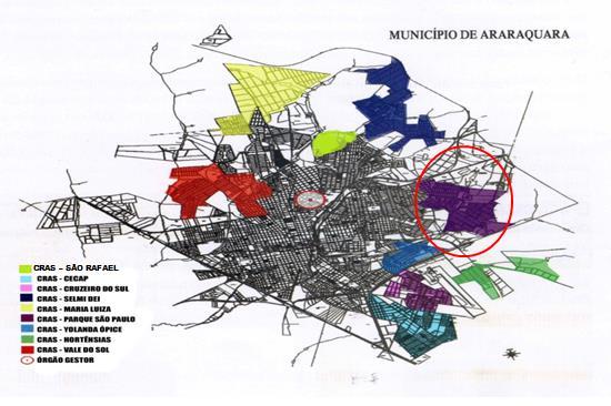 5 Fonte: Adaptado de CRAS (2012). Tabela 1 Atendimentos e programas executados pelos CRAS (2016) CRAS CECAP Cruzeiro Jd. Maria São Selmi Vale Y. Pq.