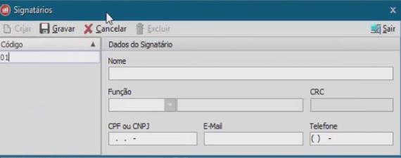 Se você importar o seu arquivo da ECF no validador sem o preenchimento da Participação, haverá uma mensagem de erro como retorno.