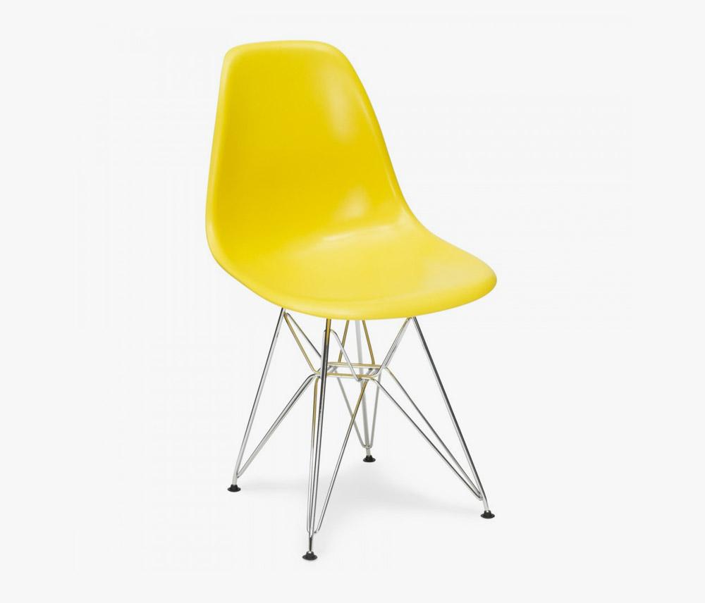 Cadeira DSR Cores Assento Charles Eames 46 largura x 77 altura x 52