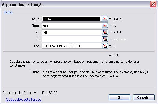 pagamento será antecipado (1ª parcela no ato da compra) ou não.