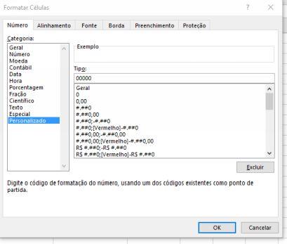 Figura 36 - Menu completo de formatação Neste menu é possível formatar a célula por inteiro, todas os tipos de formatação mostrados anteriormente no menu rápido, e o tipo de conteúdo da célula.