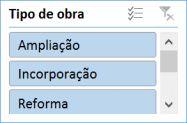 que selecionamos, para vincularmos esta segmentação de dados aos outros