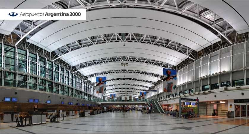 Aeroporto Internacional de Ezeiza É a principal porta de entrada ao país, situado a 35 km