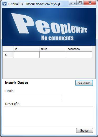 Agora vamos ao código 1º - Temos de adicionar um MySqlConnection, MySqlDataAdapter e um DataSet.