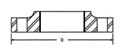 2.8.9 FLANGE Avulso sem rosca - Água 2.8.9.1 Desenho 2.8.9.2 Especificação Técnica Padrão FLANGE AV.FOFO S/ROSCA PN DN 2.8.9.3 Especificação Técnica Detalhada Material.