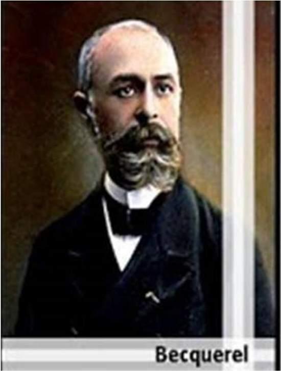 Em 1896 Antoine Henri Becquerel anunciou que um sal de urânio com que ele fazia experimentos emitia energia na